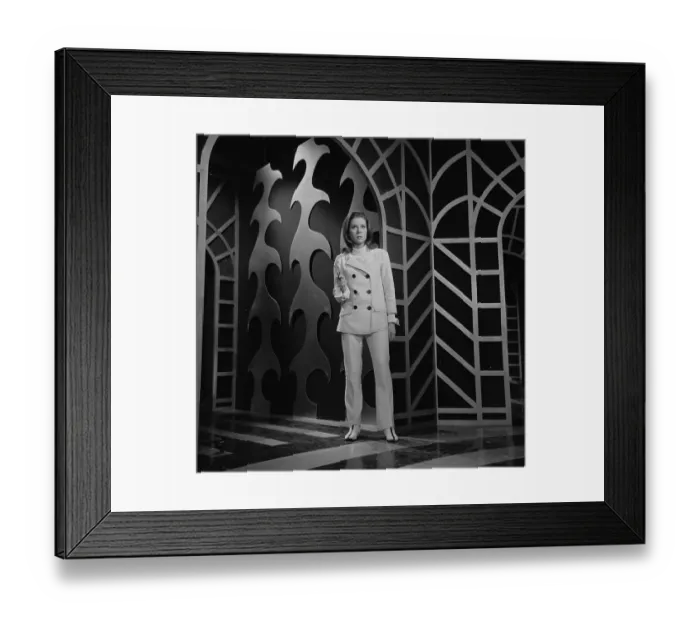Framed Print : ave4 hjb bw neg 010 Framed Print : ave4 hjb bw neg 010