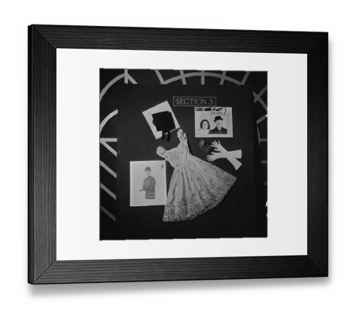 Framed Print : ave4 hjb bw neg 011 Framed Print : ave4 hjb bw neg 011