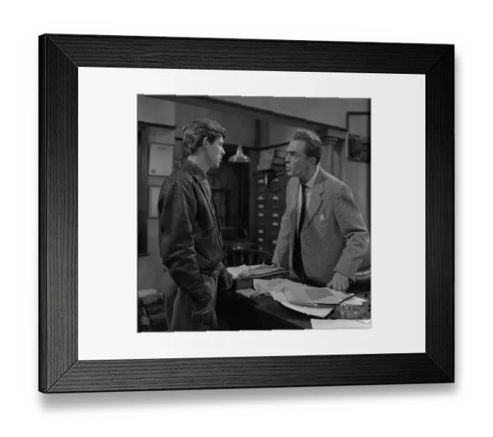 Framed Print : ave1 cob bw neg 001