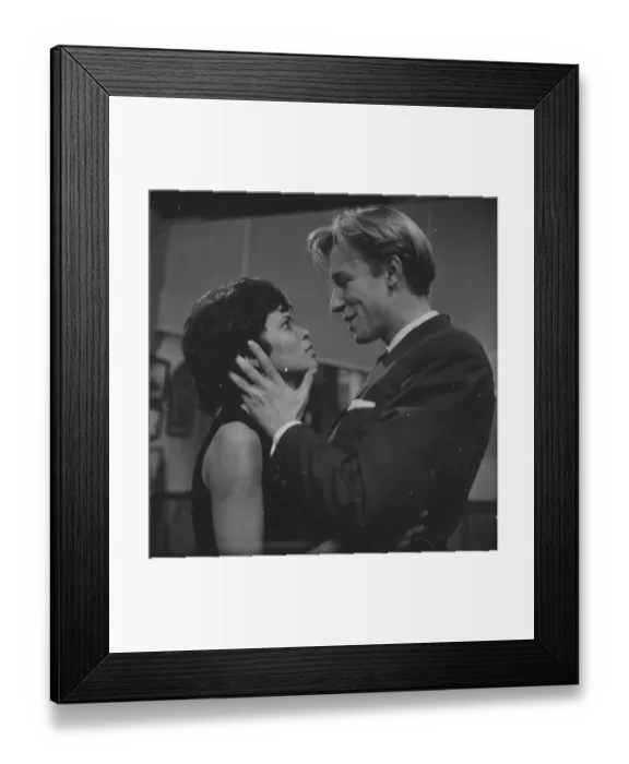 Framed Print : ave1 dow bw neg 002