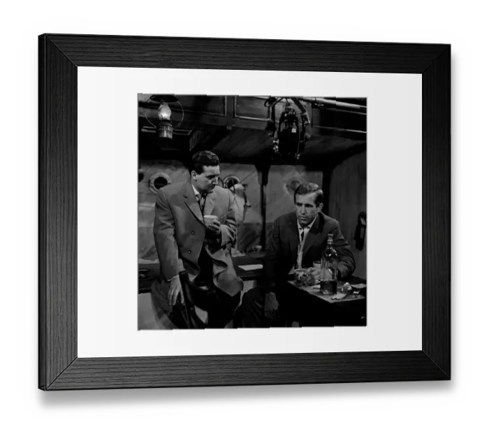 Framed Print : ave1 dda bw neg 001