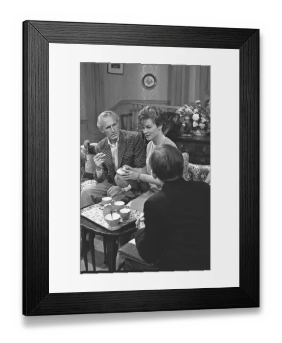 Framed Print : ave1 ktk bw neg 002
