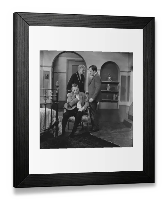 Framed Print : ave1 tda bw pri 002