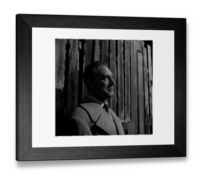 Framed Print : ave1 bw tof neg 002