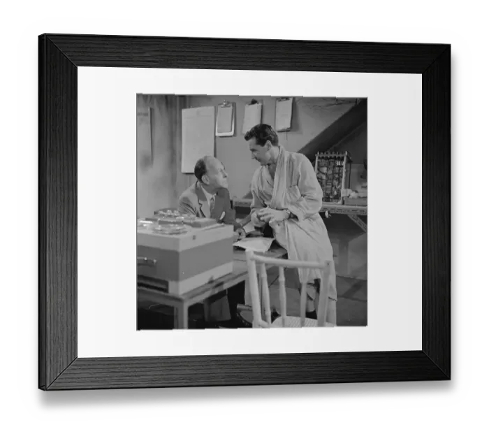 Framed Print : ave2 mtb bw neg 146