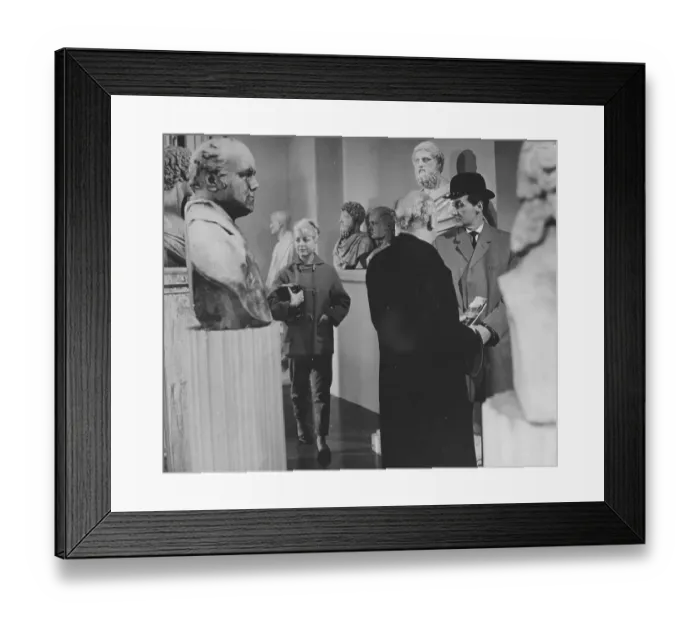 Framed Print : ave2 sel bw pri 001