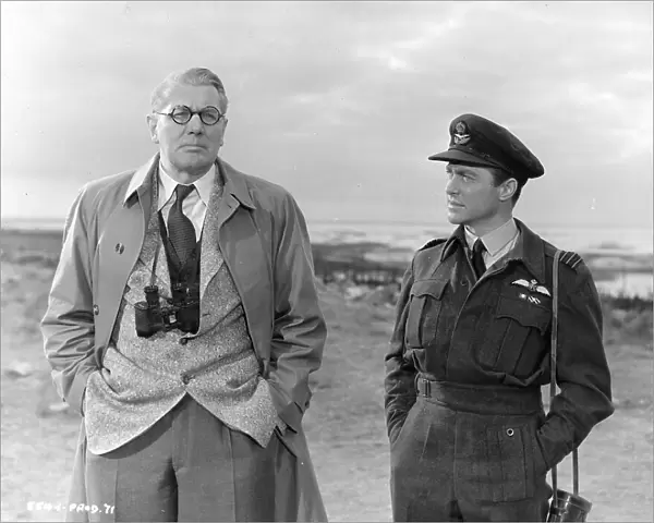 Michael Redgrave and Richard Todd