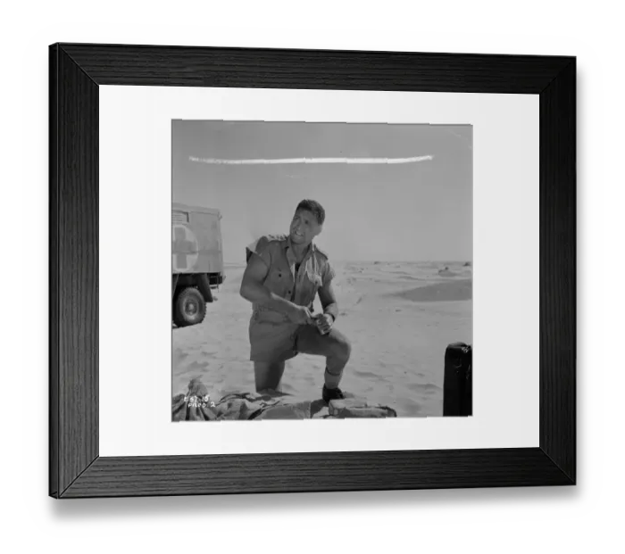 Framed Print : Ice Cold In Alex Framed Print : Ice Cold In Alex