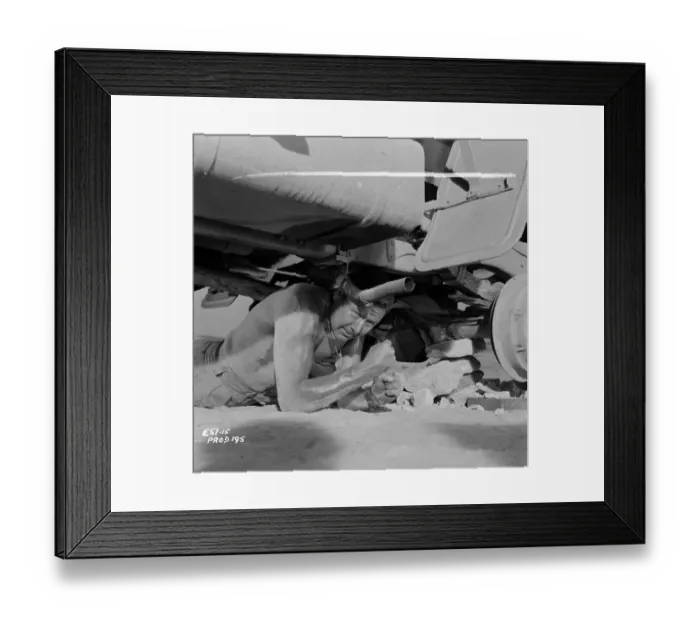 Framed Print : Ice Cold In Alex Framed Print : Ice Cold In Alex