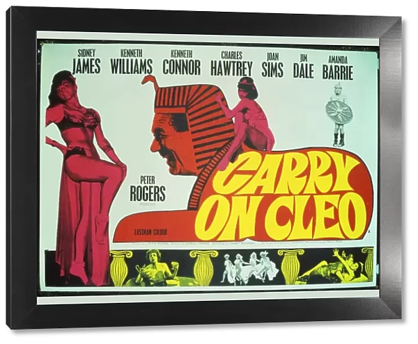 UK quad poster for Carry On Cleo (1965)