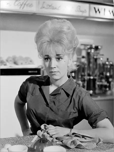 An intense Gwendolyn Watts in Billy Liar (1963)