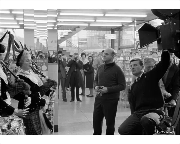 John Schlesinger on the set of Billy Liar (1963)