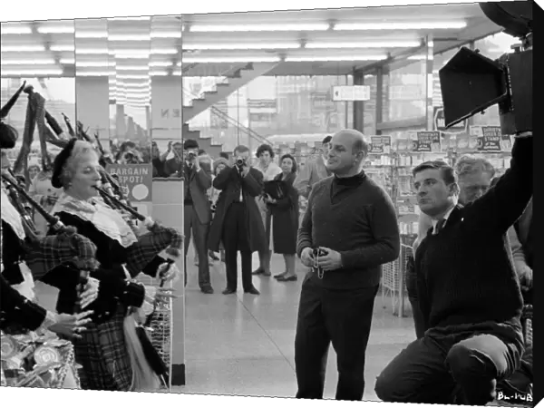 John Schlesinger on the set of Billy Liar (1963)