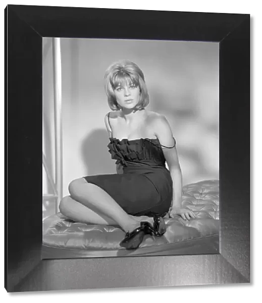 Julie Christie in a publicity portrait taken for Billy Liar (1963)