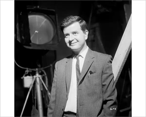 Rodney Bewes on the set of Billy Liar (1963)