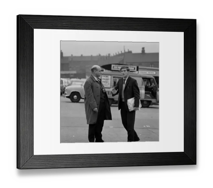 Framed Print : Setting up a scene on the set of Billy Liar (1963) Framed Print : Setting up a scene on the set of Billy Liar (1963)