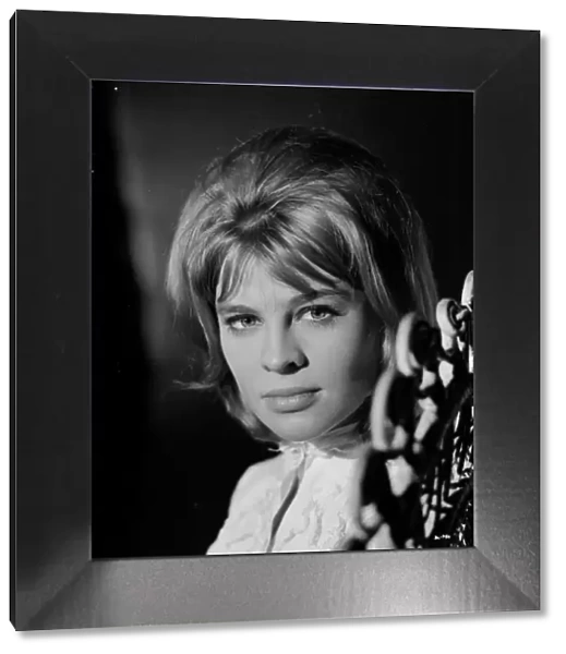 A portrait of a young Julie Christie for the promotion of Billy Liar (1963)