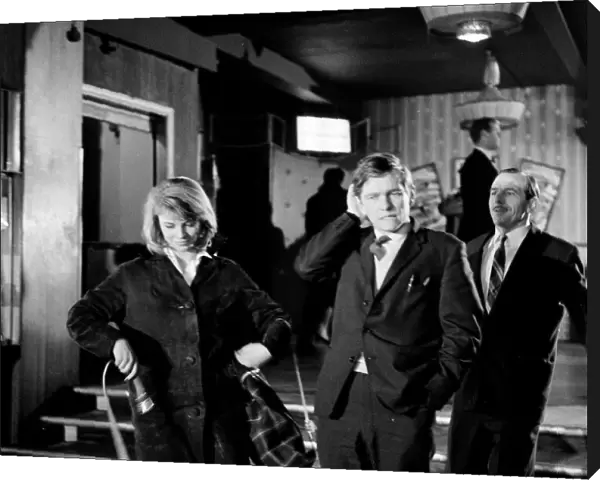 A group shot from dance hall scene in Billy Liar (1963)