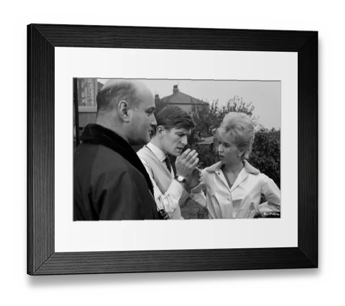 Framed Print : On the set of Billy Liar (1963) Framed Print : On the set of Billy Liar (1963)
