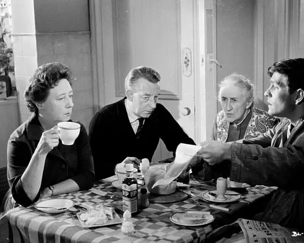 A family scene from Billy Liar (1963)