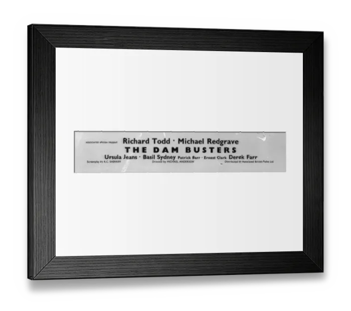 Framed Print : The Dam busters Framed Print : The Dam busters