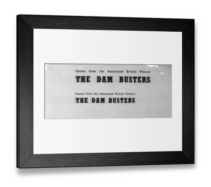 Framed Print : The Dam busters Framed Print : The Dam busters