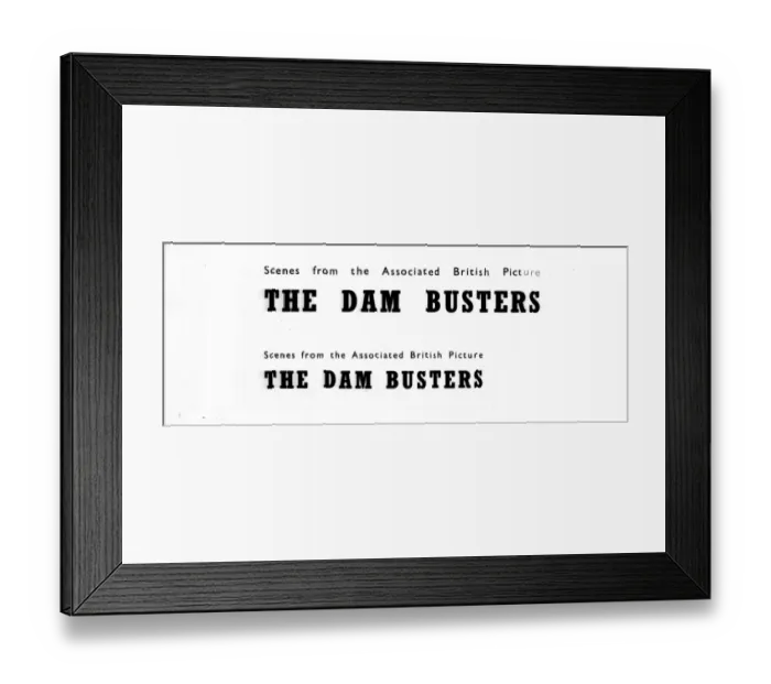 Framed Print : The Dam busters Framed Print : The Dam busters