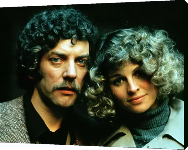 A portrait of Donald Sutherland and Julie Christie from Don t Look Now (1973)