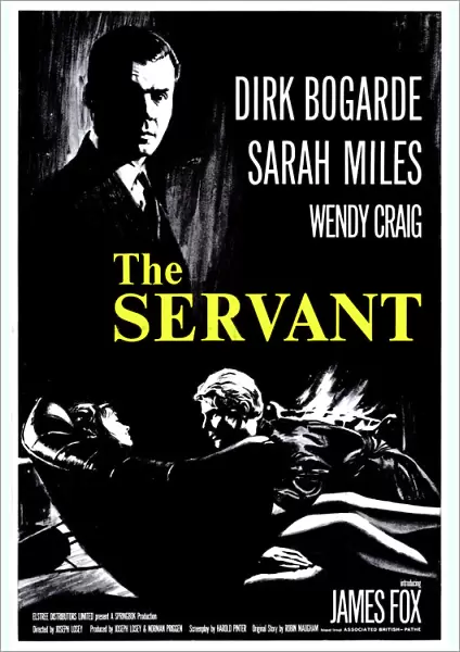 UK one sheet poster for The Servant (1963)