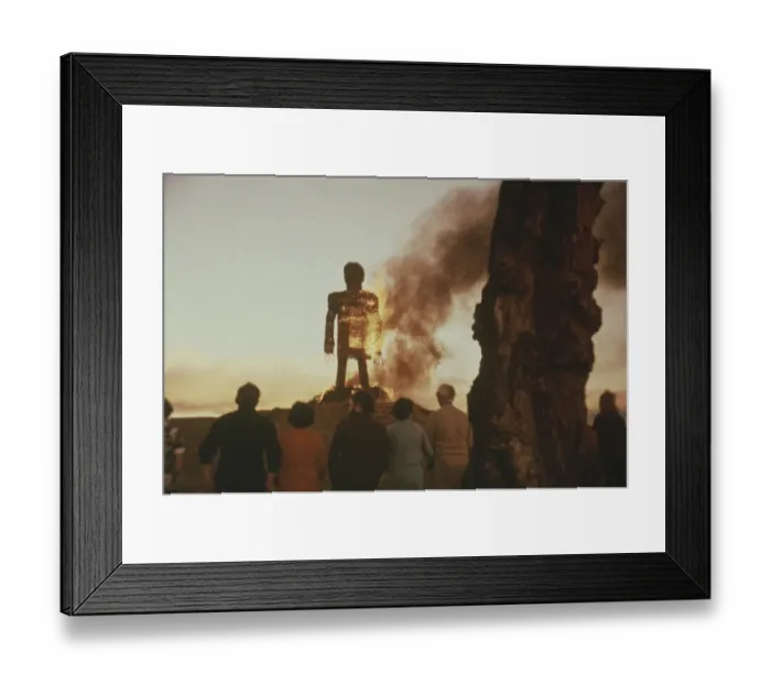 Framed Print : The Wicker Man Framed Print : The Wicker Man