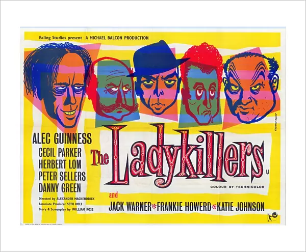 UK quad poster for The Ladykillers (1955)