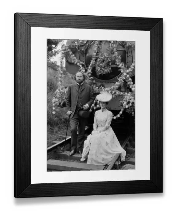 Framed Print : The Railway Children