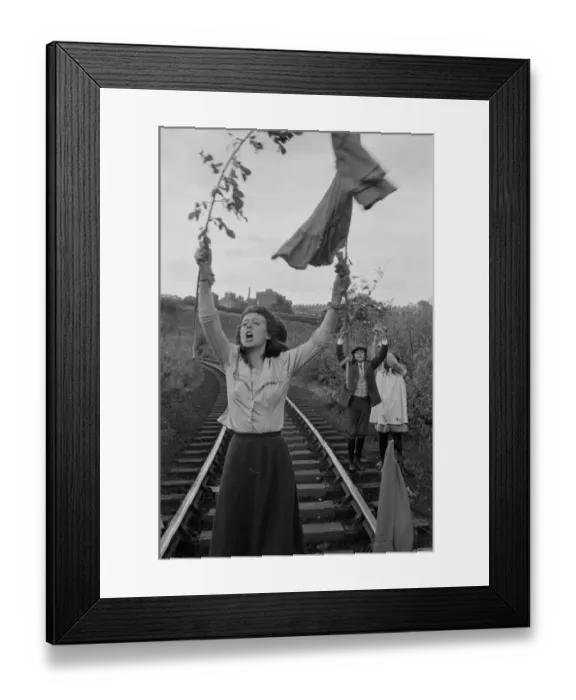 Framed Print : The Railway Children Framed Print : The Railway Children