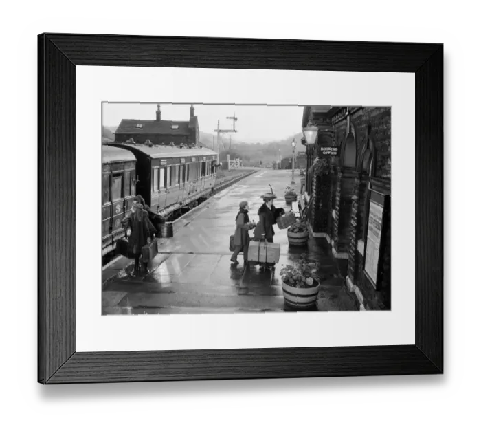 Framed Print : The Railway Children