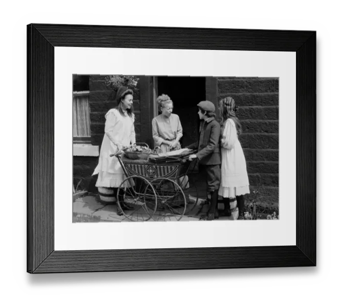 Framed Print : The Railway Children