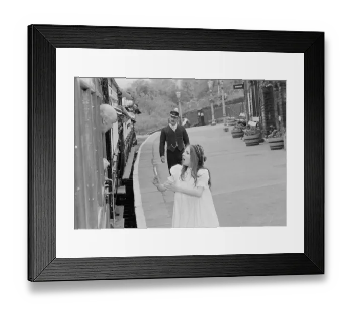 Framed Print : The Railway Children