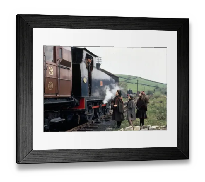Framed Print : The Railway Children