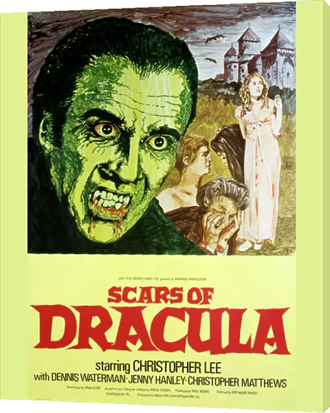 Scars Of Dracula UK one sheet