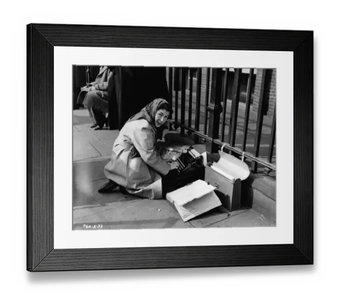 Framed Print : The Man In The White Suit Framed Print : The Man In The White Suit
