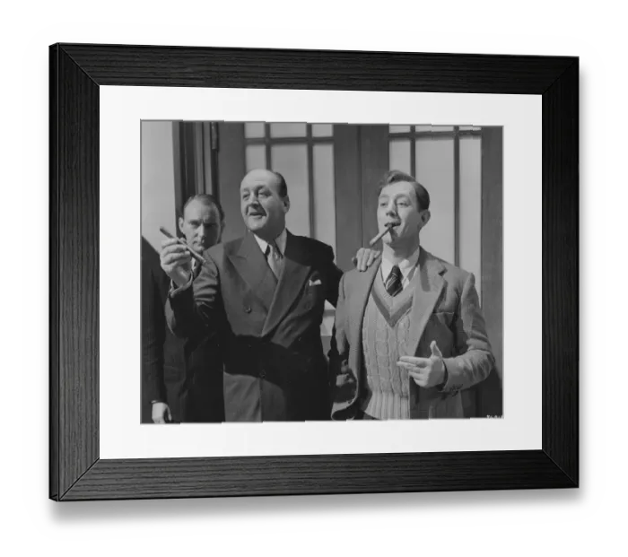 Framed Print : The Man In The White Suit