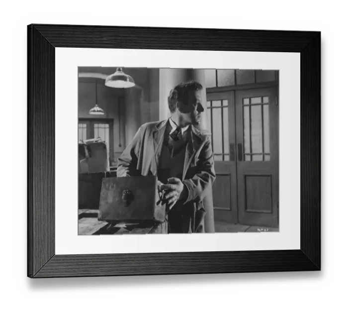 Framed Print : The Man In The White Suit Framed Print : The Man In The White Suit