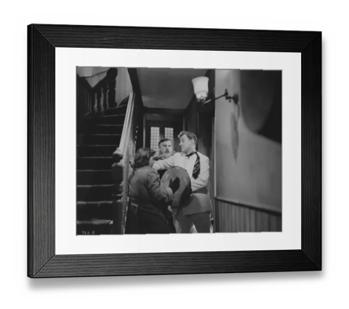 Framed Print : The Man In The White Suit