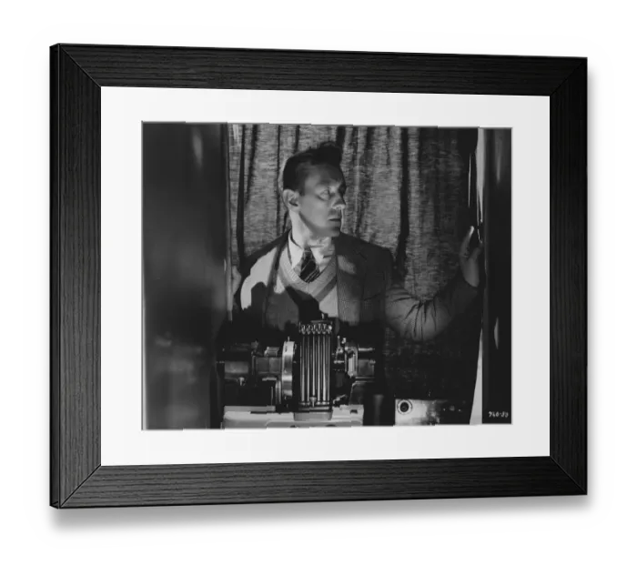 Framed Print : The Man In The White Suit