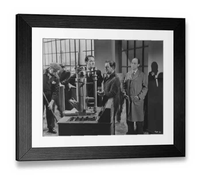 Framed Print : The Man In The White Suit