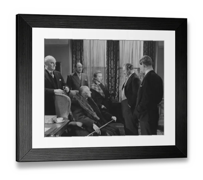 Framed Print : The Man In The White Suit