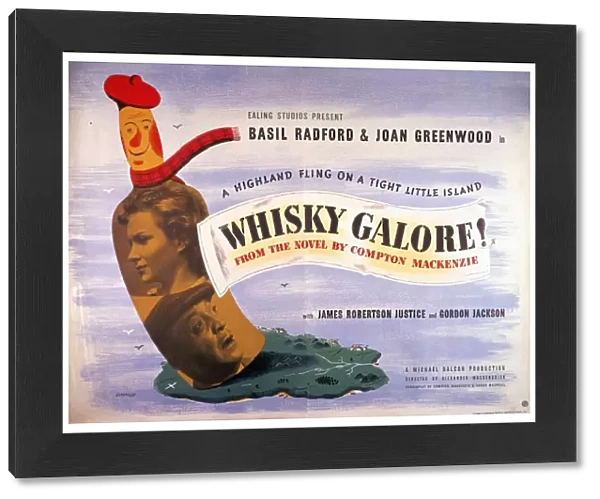 Whisky Galore! (1949) UK quad poster