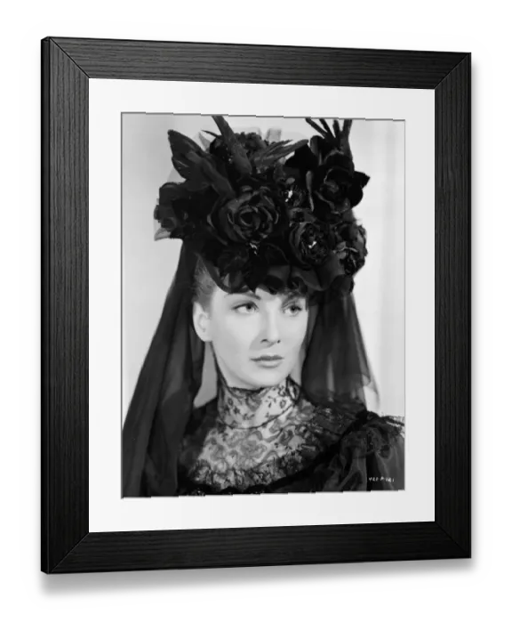 Framed Print : A portrait of Joan Greenwood