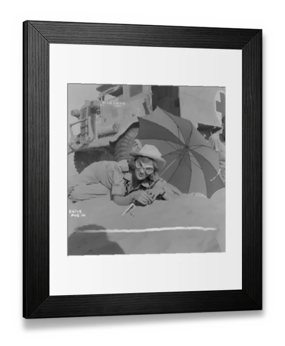 Framed Print : Ice Cold In Alex Framed Print : Ice Cold In Alex