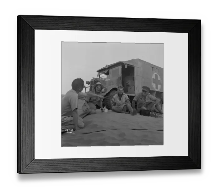 Framed Print : Ice Cold In Alex Framed Print : Ice Cold In Alex