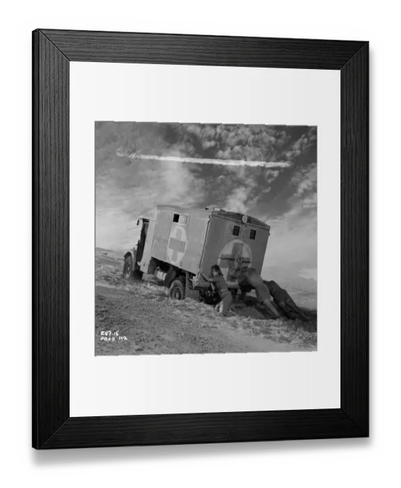 Framed Print : Ice Cold In Alex Framed Print : Ice Cold In Alex